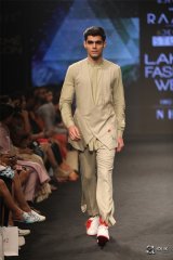 Mr World Rohit Khandelwal at Lakme Fashion Week By Raamz